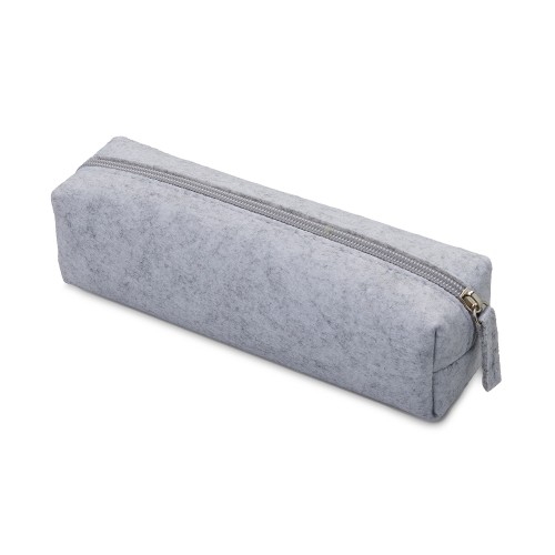 Пенал Felt из RPET-фетра, светло-серый