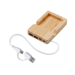 USB-хаб Memo, 2*USB, 2*Type C