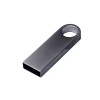 USB 3.0-флешка с мини чипом и круглым отверстием, серебристый