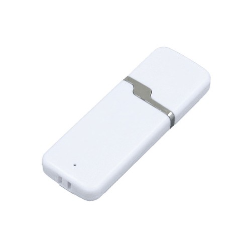 Флешка 3.0 промо прямоугольной формы c оригинальным колпачком USB 3.0, , белый