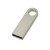 USB 2.0-флешка с мини чипом и круглым отверстием, серебристый USB 2.0-флешка с мини чипом и круглым отверстием, серебристый