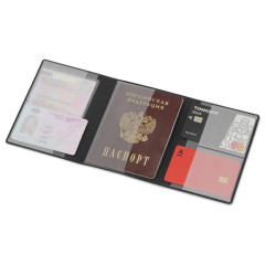 Обложка на магнитах для автодокументов и паспорта Фэйвор