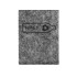Брелок Felt из RPET-фетра, серый