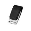 Флеш-карта USB 2.0 с магнитным замком Vigo, черный/серебристый