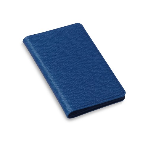 Футляр-книжка на 4-е карты с RFID Favor, синий