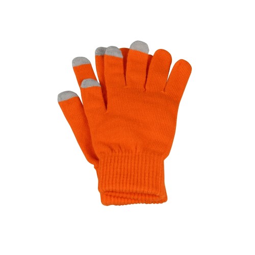 Перчатки для сенсорного экрана Сет, L/XL, оранжевый