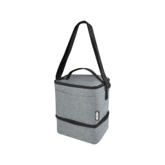 Сумка-холодильник Tundra из переработанного PET-пластика на 9 банок