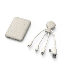 Внешний аккумулятор BioPack c кабелем Mr. Bio, 5000 mAh