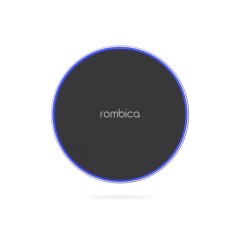 Беспроводное зарядное устройство NEO Core Quick c быстрой зарядкой с логотипом Rombica