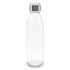 Бутылка стеклянная с манжетой и держателем Glassy, красная