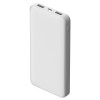 Внешний аккумулятор Polus, 10000 Mah, софт-тач покрытие, белый Внешний аккумулятор Polus, 10000 Mah, софт-тач покрытие, белый