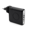 Внешний аккумулятор Gemini с беспроводной зарядкой и сетевым адаптером, 10000 mAh, черный Внешний аккумулятор Gemini с беспроводной зарядкой и сетевым адаптером, 10000 mAh, черный