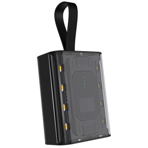 Внешний аккумулятор Courage, 5000 Mah, черный