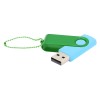 Флешка Designer To Go 2.0 USB, голубой/зеленый Флешка Designer To Go 2.0 USB, голубой/зеленый