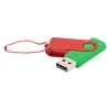 Флешка Designer To Go 2.0 USB, зеленый/красный Флешка Designer To Go 2.0 USB, зеленый/красный