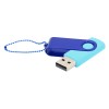 Флешка Designer To Go 2.0 USB, бирюзовый/синий Флешка Designer To Go 2.0 USB, бирюзовый/синий