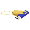 Флешка Designer To Go 2.0 USB, синий/желтый Флешка Designer To Go 2.0 USB, синий/желтый