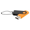 Флешка Designer To Go 2.0 USB, оранжевый/черный Флешка Designer To Go 2.0 USB, оранжевый/черный