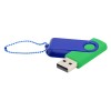 Флешка Designer To Go 2.0 USB, зеленый/синий Флешка Designer To Go 2.0 USB, зеленый/синий