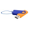 Флешка Designer To Go 2.0 USB, оранжевый/синий Флешка Designer To Go 2.0 USB, оранжевый/синий