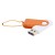 Флешка Designer To Go 2.0 USB, белый/оранжевый Флешка Designer To Go 2.0 USB, белый/оранжевый