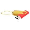 Флешка Designer To Go 2.0 USB, красный/желтый Флешка Designer To Go 2.0 USB, красный/желтый