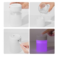Светодиодный USB увлажнитель Lumi-Humi, белый