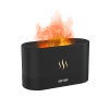 Светодиодный USB увлажнитель-ароматизатор Flame, черный Светодиодный USB увлажнитель-ароматизатор Flame, черный
