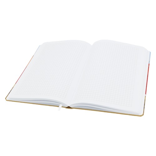 Записная книжка A6 Dziuna Октябрьская в клетку 10,5 x 16 см