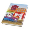 Записная книжка A5 Dziuna Октябрьская в клетку 15 x 21 см Записная книжка A5 Dziuna Октябрьская в клетку 15 x 21 см
