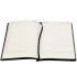 Ежедневник A5 недатированный Dante в мягком переплёте софт-тач, чёрный