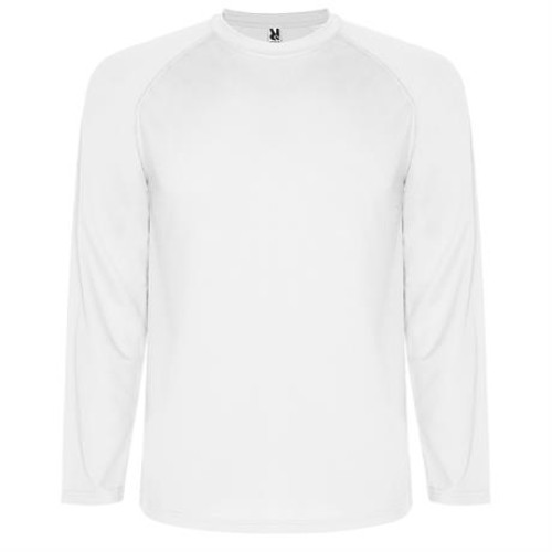 Спортивная футболка MONTECARLO L/S мужская, БЕЛЫЙ