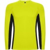 Спортивная футболка SHANGHAI L/S мужская, ФЛУОРЕСЦЕНТНЫЙ ЖЕЛТЫЙ/ЧЕРНЫЙ