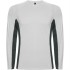 Спортивная футболка SHANGHAI L/S мужская, БЕЛЫЙ/ТЕМНЫЙ ГРАФИТ