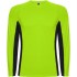 Спортивная футболка SHANGHAI L/S мужская, ФЛУОРЕСЦЕНТНЫЙ ЗЕЛЕНЫЙ/ЧЕРНЫЙ