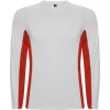 Спортивная футболка SHANGHAI L/S мужская, БЕЛЫЙ/КРАСНЫЙ