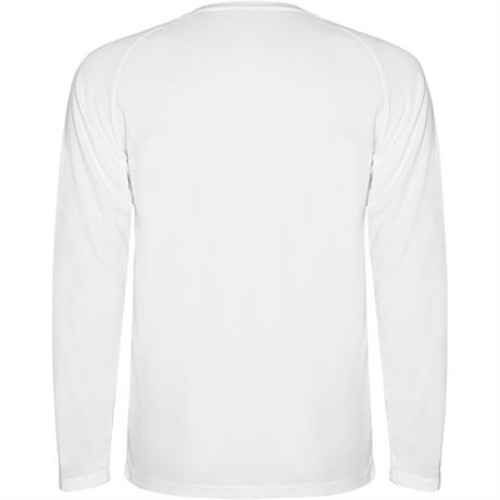 Спортивная футболка MONTECARLO L/S мужская, БЕЛЫЙ