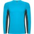 Спортивная футболка SHANGHAI L/S мужская, БИРЮЗОВЫЙ/ТЕМНЫЙ ГРАФИТ