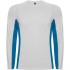 Спортивная футболка SHANGHAI L/S мужская, БЕЛЫЙ/КОРОЛЕВСКИЙ СИНИЙ