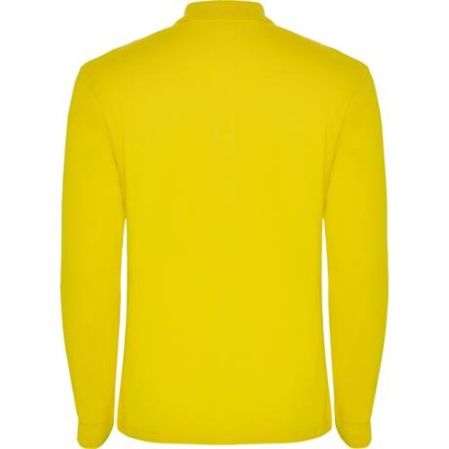Футболка поло ESTRELLA L/S мужская, ЖЕЛТЫЙ