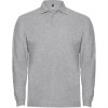 Футболка поло ESTRELLA L/S мужская, ПЁСТРЫЙ СЕРЫЙ Футболка поло ESTRELLA L/S мужская, ПЁСТРЫЙ СЕРЫЙ