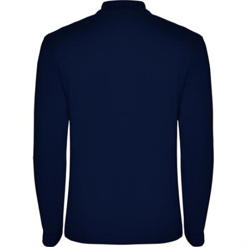 Футболка поло ESTRELLA L/S мужская, МОРСКОЙ СИНИЙ