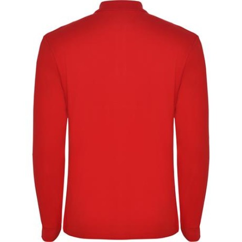 Футболка поло ESTRELLA L/S мужская, КРАСНЫЙ