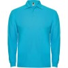 Футболка поло ESTRELLA L/S мужская, БИРЮЗОВЫЙ Футболка поло ESTRELLA L/S мужская, БИРЮЗОВЫЙ