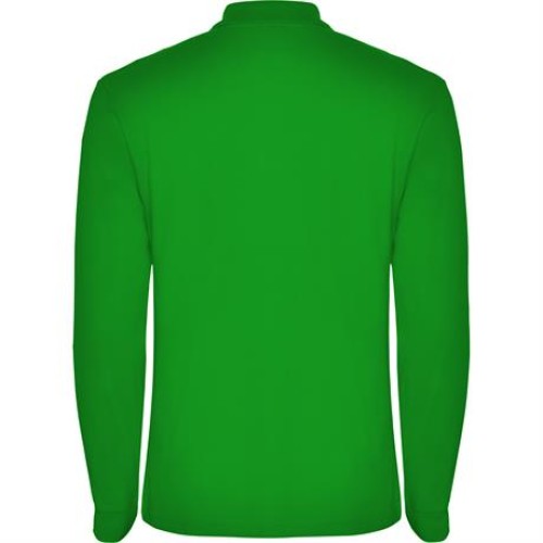 Футболка поло ESTRELLA L/S мужская, ТРАВЯНОЙ ЗЕЛЕНЫЙ