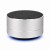 Беспроводная Bluetooth колонка MuzOn, серебристая Беспроводная Bluetooth колонка MuzOn, серебристая