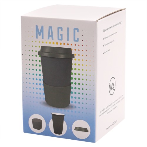 Кружка Magic To Go, оранжевый/зелёный