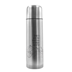 Термос Picnic Silver, серебристый