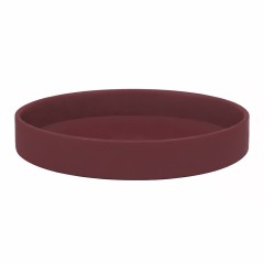 Манжета силиконовая для кружки Make Me, бордовый