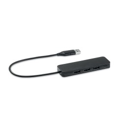 Разветвитель USB, черный, MO6811